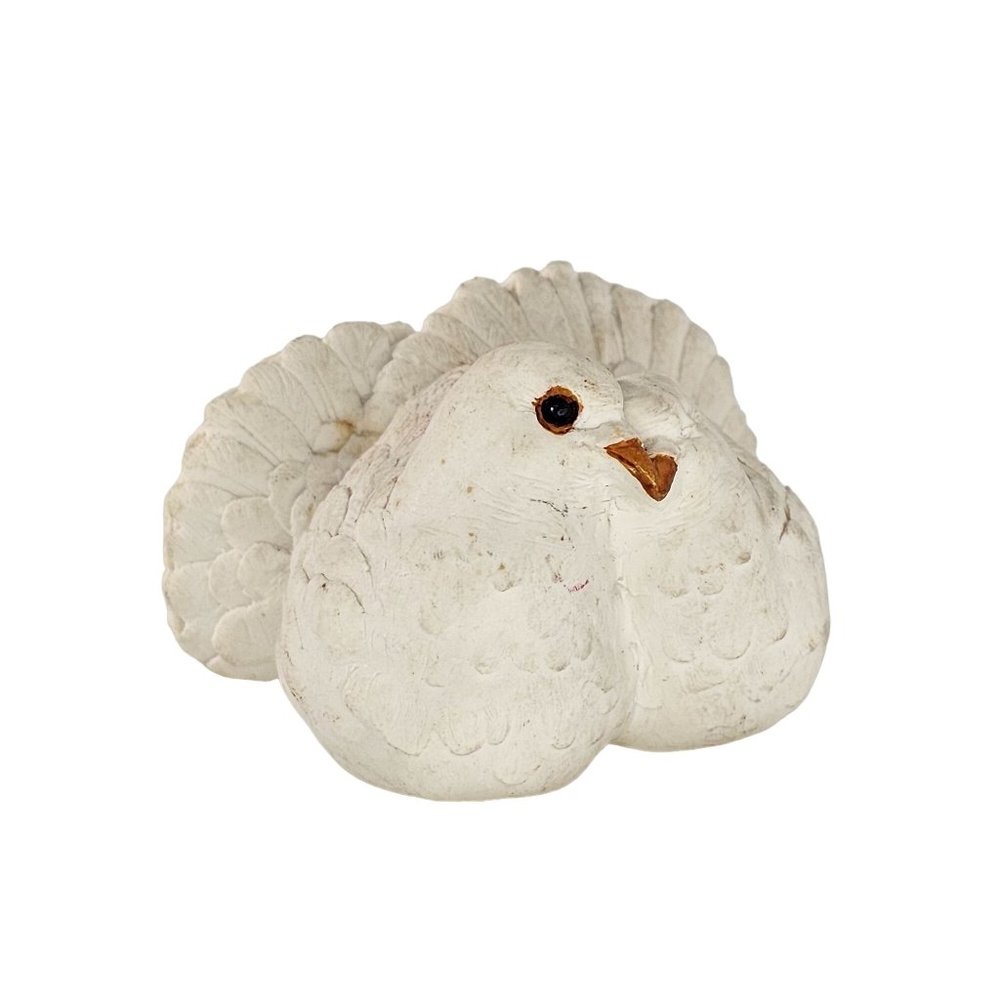 Vintage Artefice Ottanta Dove Love Birds Figurine Italy D Esposito